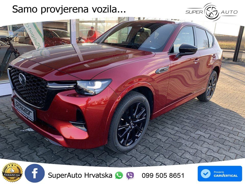 Mazda CX-60 3.3 e-Skyactiv D (254 KS) AWD Automatic MATRIX+GR SJED+KAM