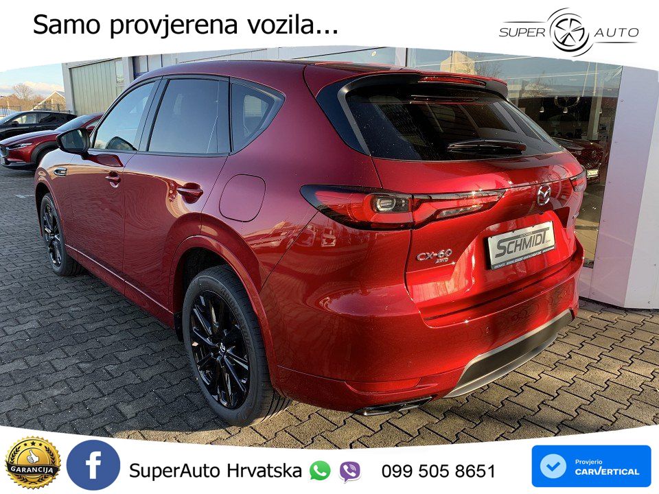 Mazda CX-60 3.3 e-Skyactiv D (254 KS) AWD Automatic MATRIX+GR SJED+KAM