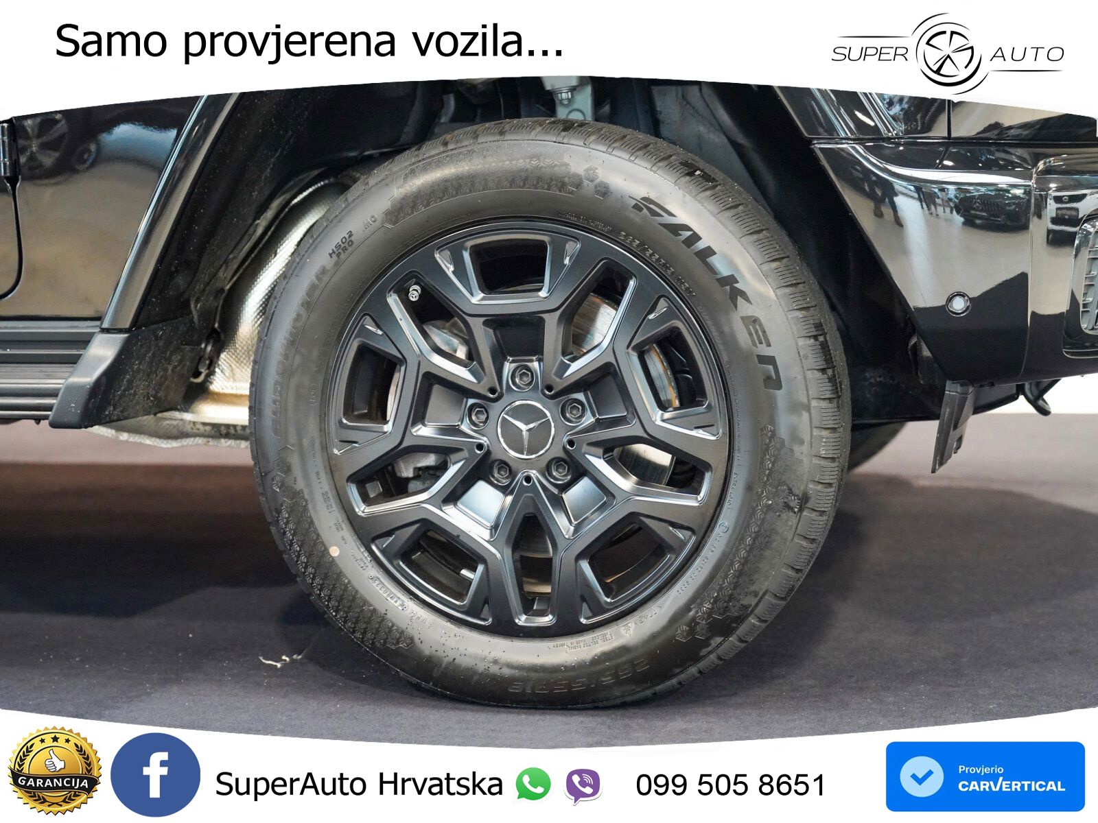 Mercedes G 450d Long (367 KS) 4MATIC 9G-TRONIC LED+ACC