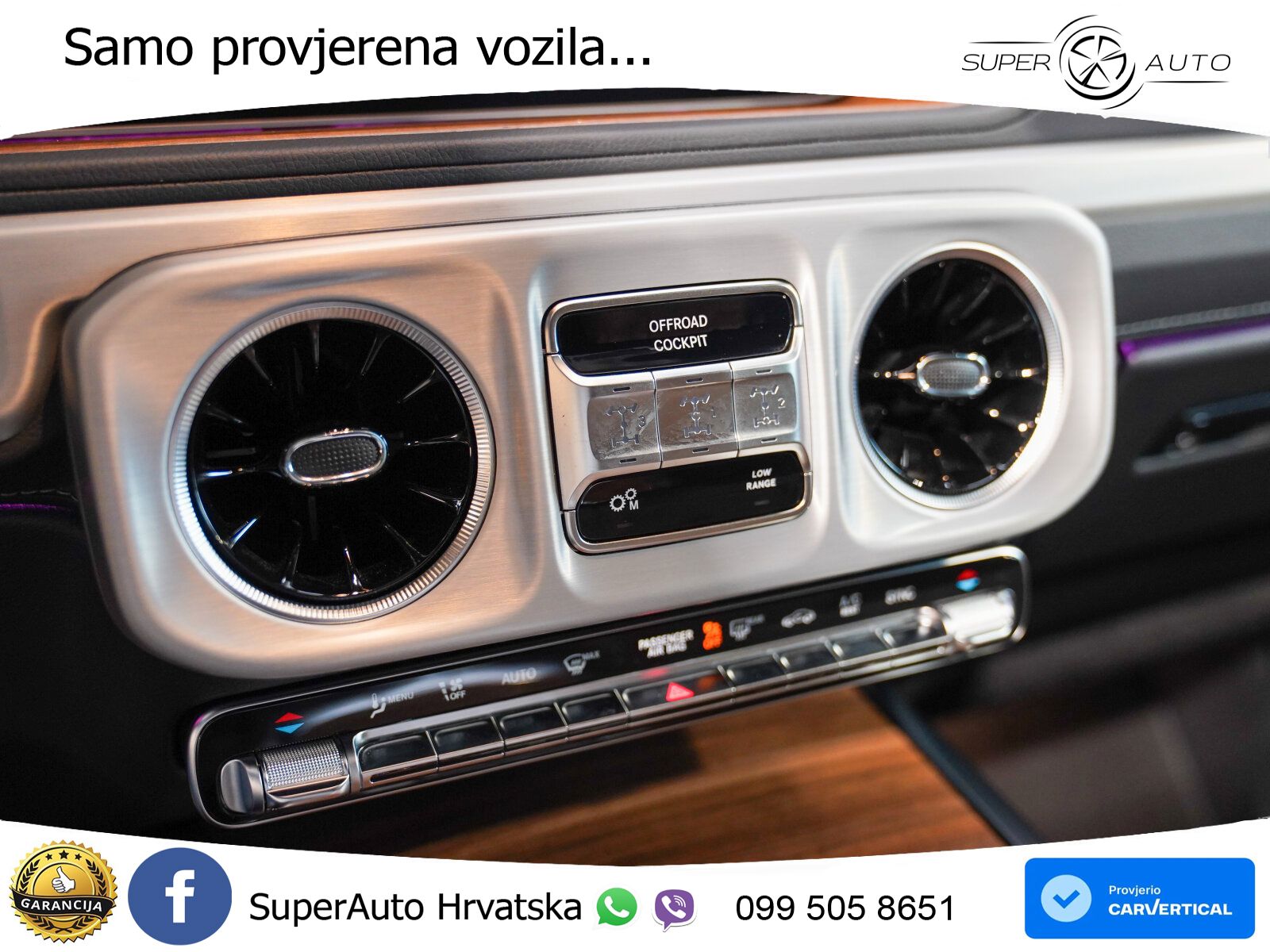 Mercedes G 450d Long (367 KS) 4MATIC 9G-TRONIC LED+ACC