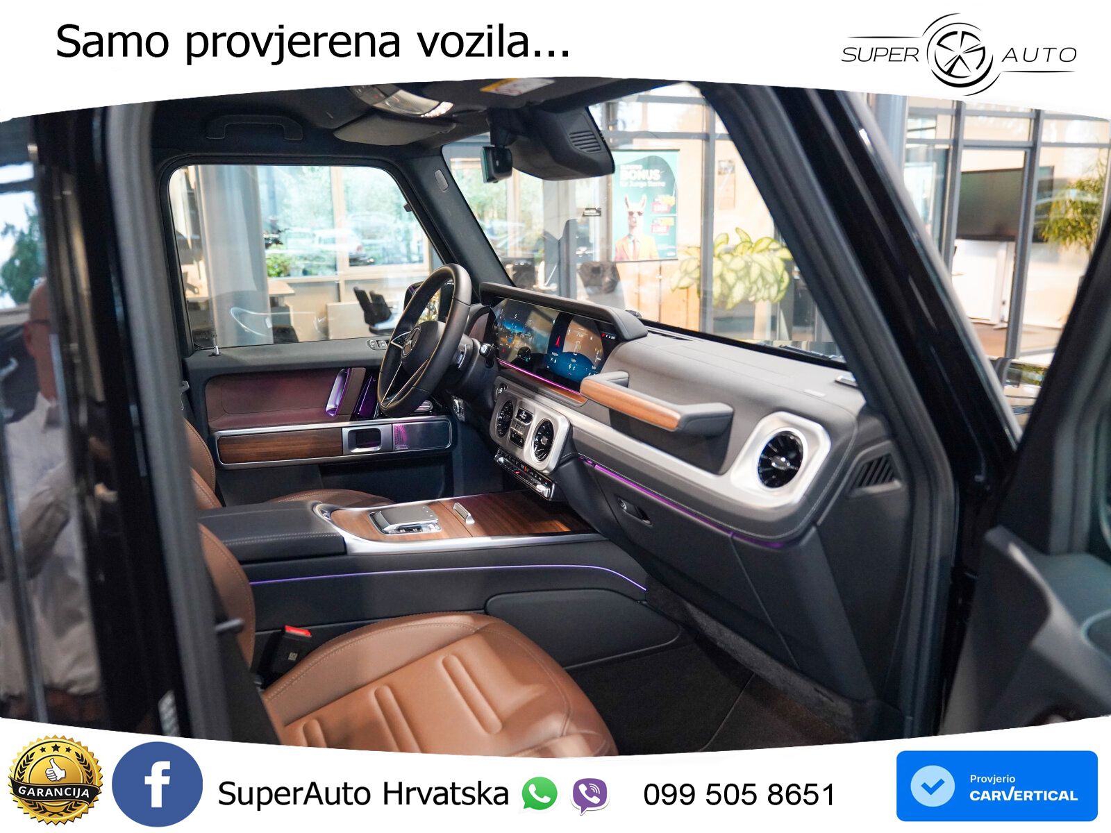 Mercedes G 450d Long (367 KS) 4MATIC 9G-TRONIC LED+ACC