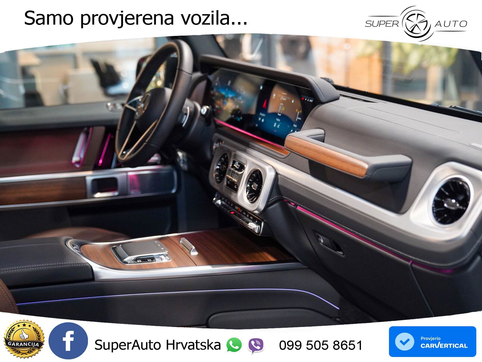Mercedes G 450d Long (367 KS) 4MATIC 9G-TRONIC LED+ACC