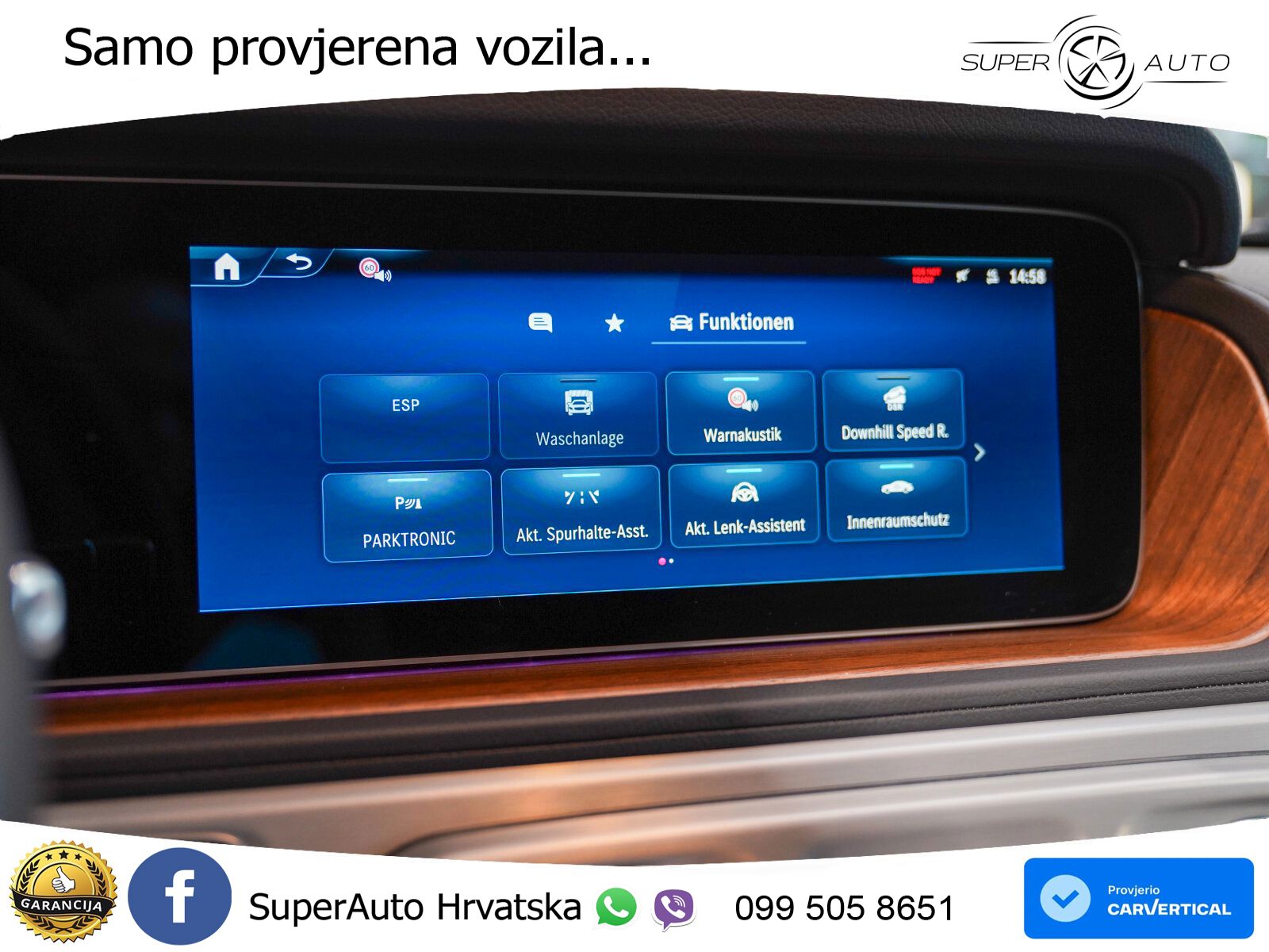 Mercedes G 450d Long (367 KS) 4MATIC 9G-TRONIC LED+ACC