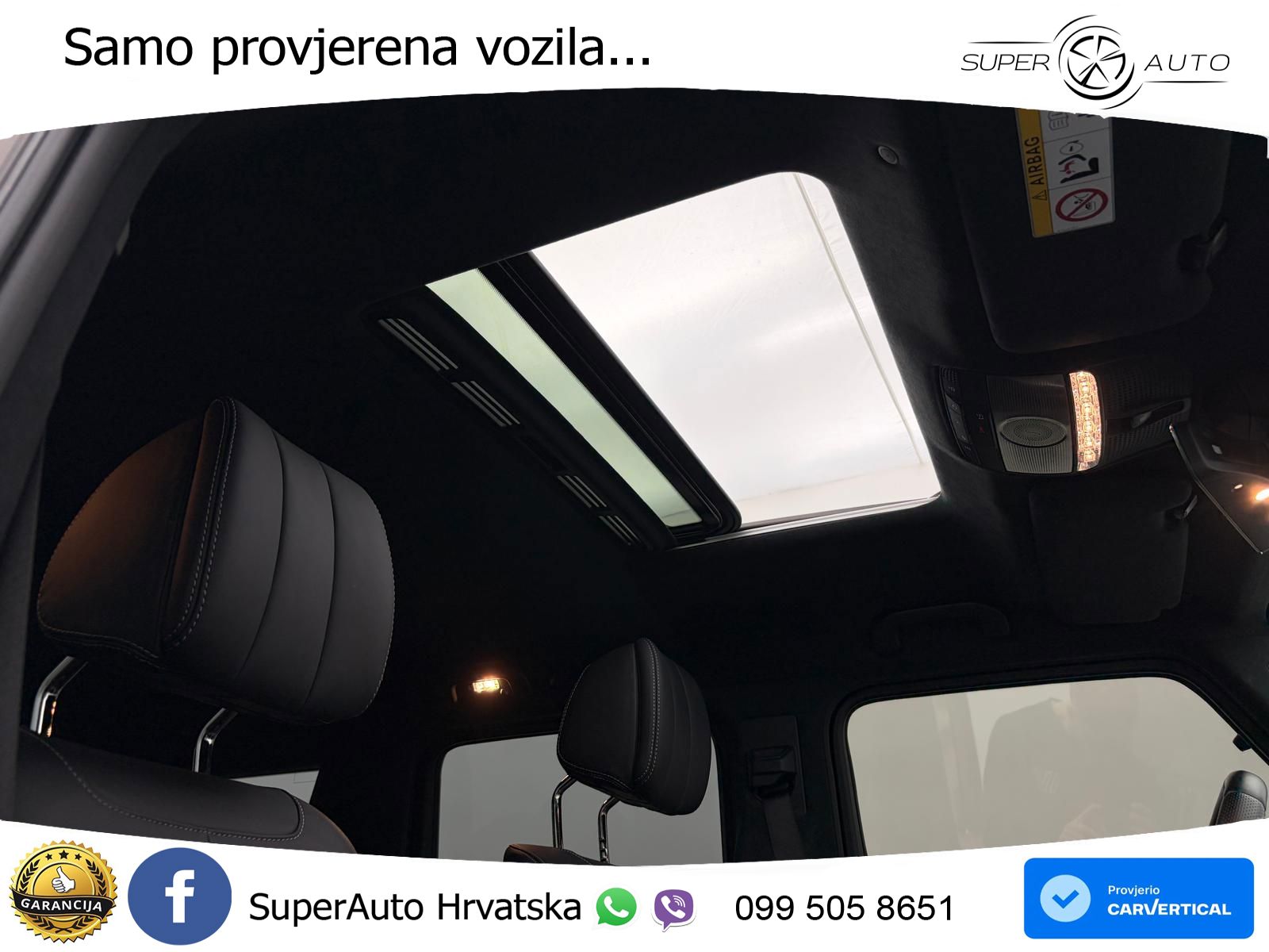 Mercedes AMG G 63 Long V8 (585 KS) 4MATIC 9G-TRONIC AMG SPEEDSHIFT PLUS LED+GR SJED+ACC