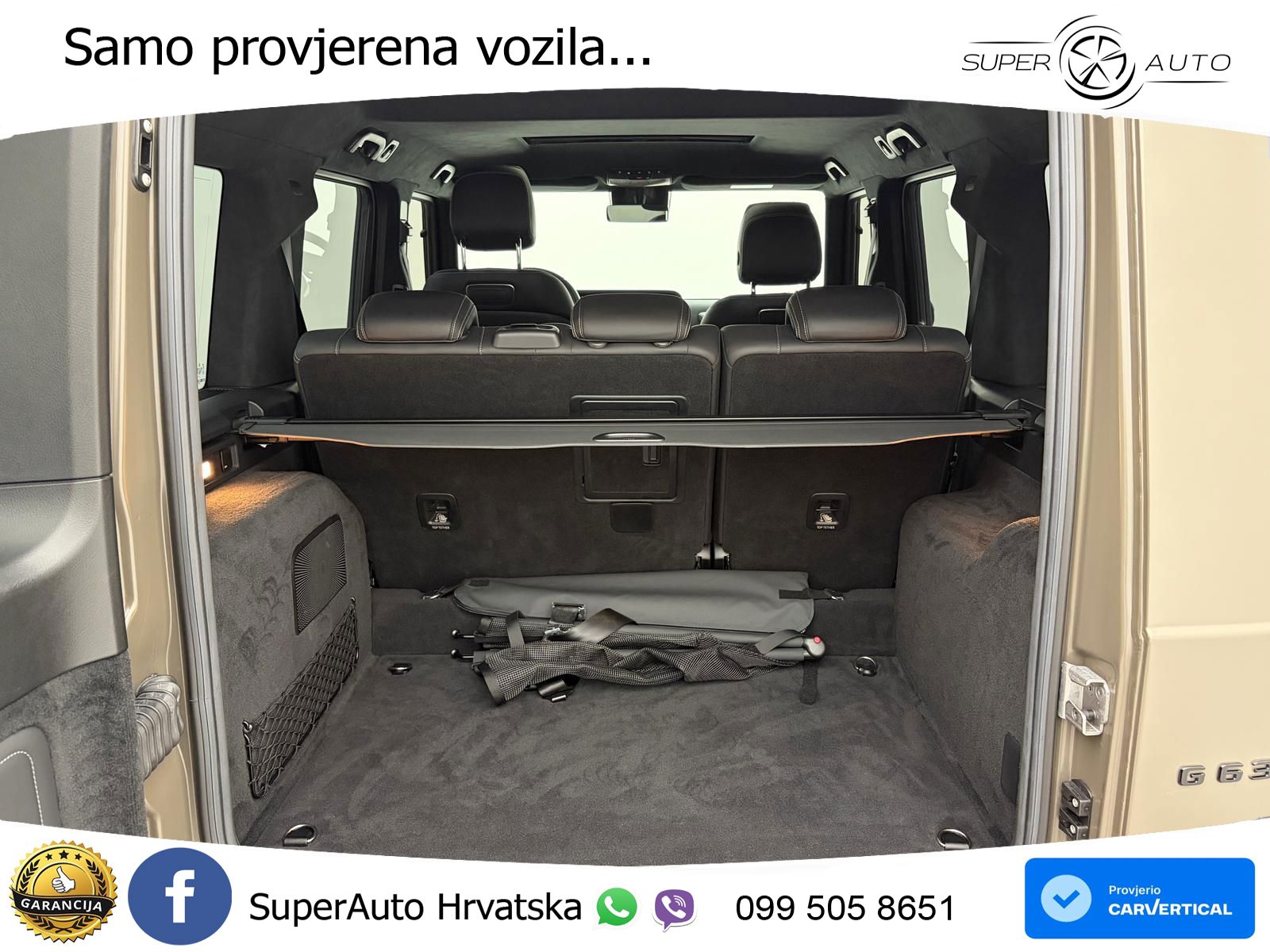 Mercedes AMG G 63 Long V8 (585 KS) 4MATIC 9G-TRONIC AMG SPEEDSHIFT PLUS LED+GR SJED+ACC