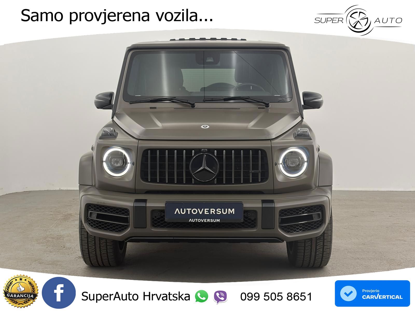 Mercedes AMG G 63 Long V8 (585 KS) 4MATIC 9G-TRONIC AMG SPEEDSHIFT PLUS LED+GR SJED+ACC