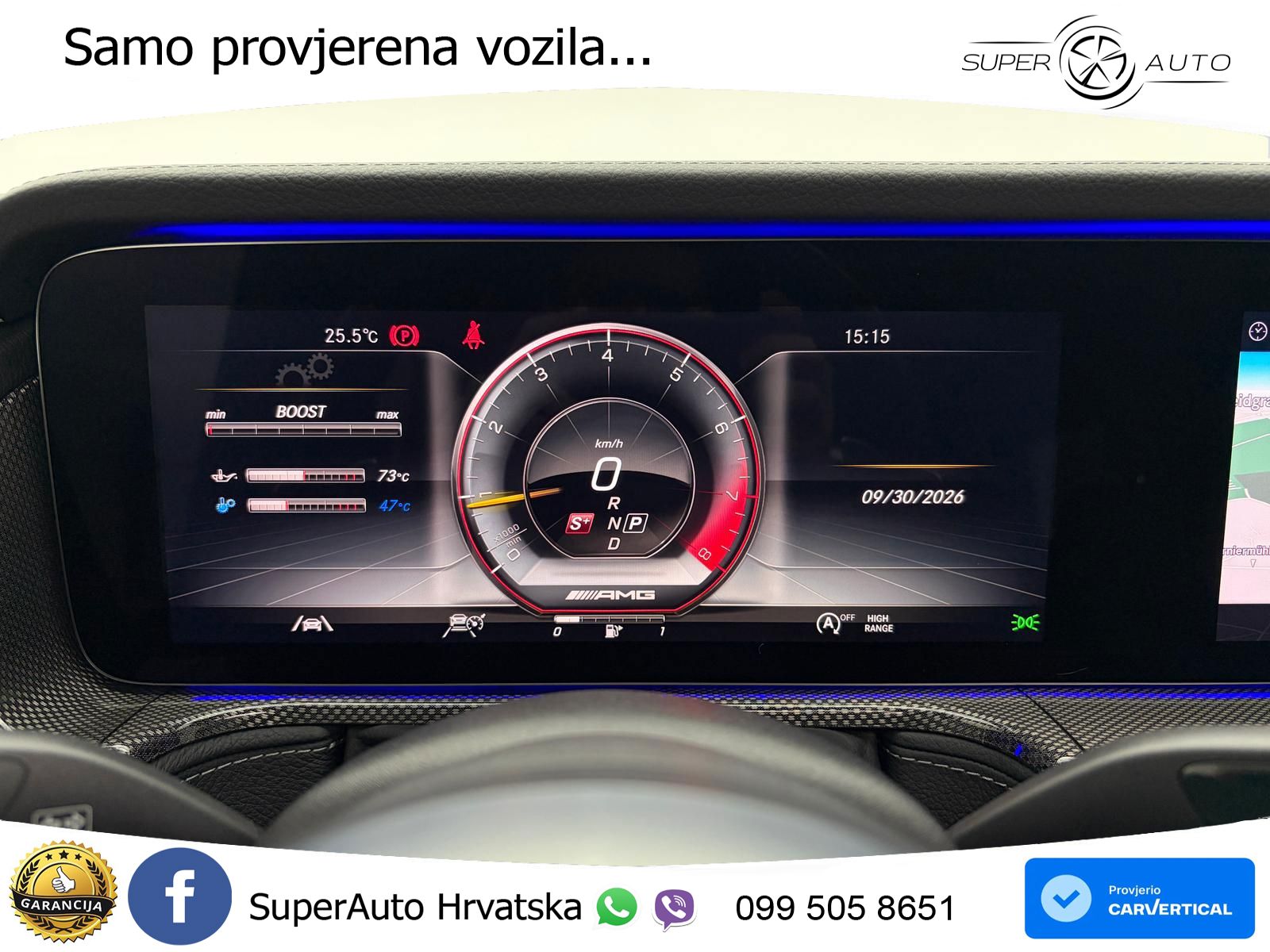 Mercedes AMG G 63 Long V8 (585 KS) 4MATIC 9G-TRONIC AMG SPEEDSHIFT PLUS LED+GR SJED+ACC