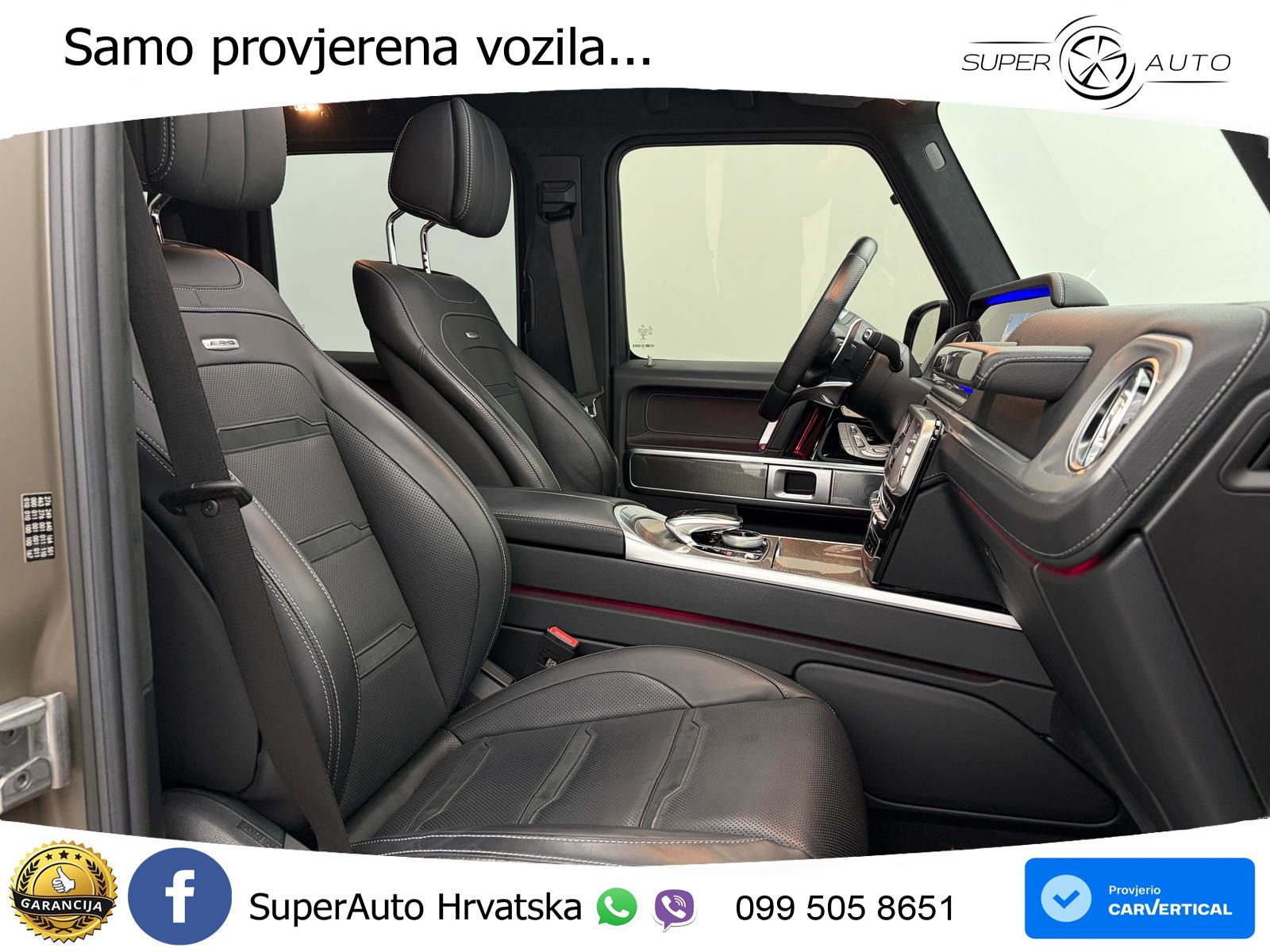 Mercedes AMG G 63 Long V8 (585 KS) 4MATIC 9G-TRONIC AMG SPEEDSHIFT PLUS LED+GR SJED+ACC