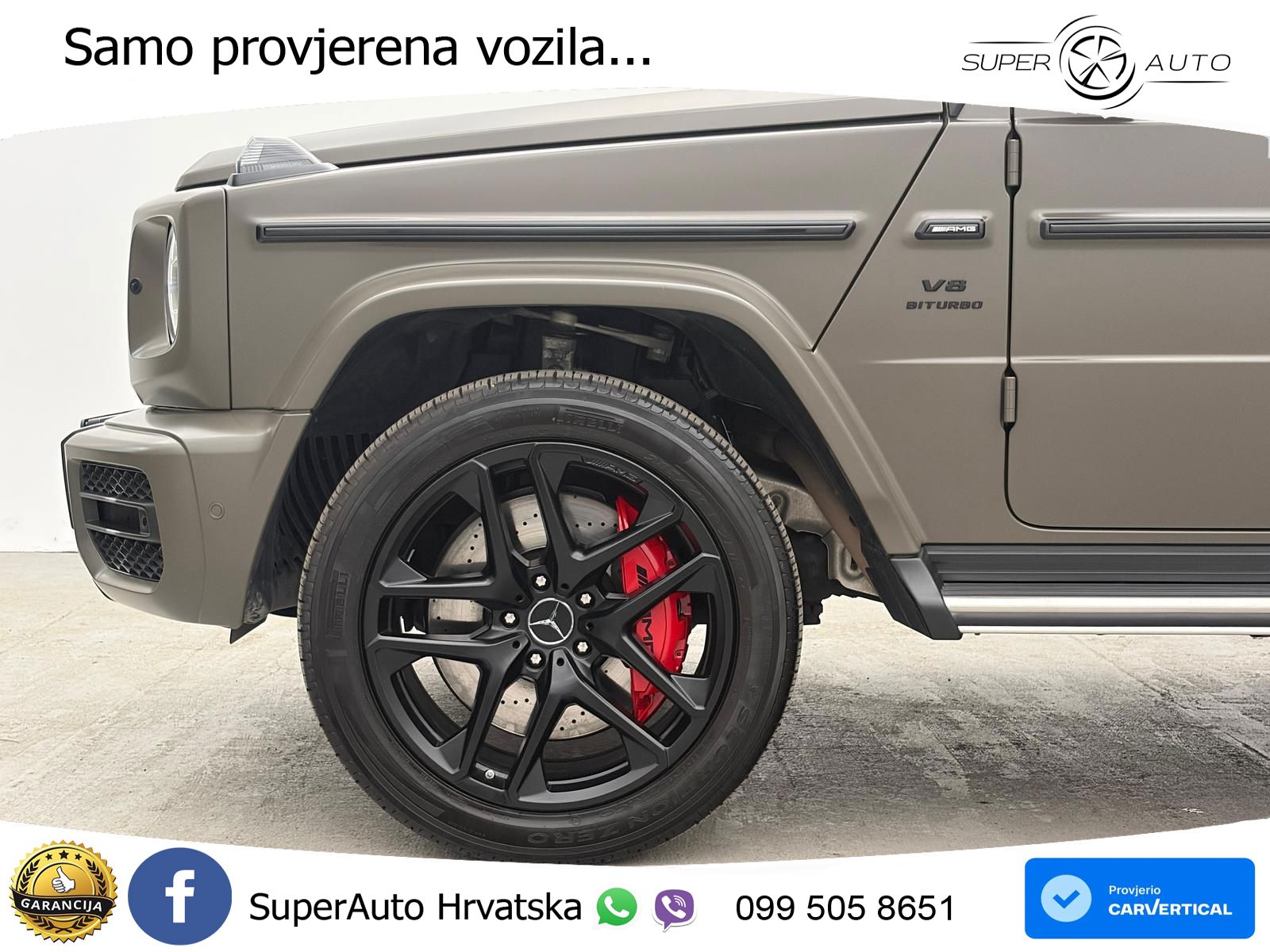 Mercedes AMG G 63 Long V8 (585 KS) 4MATIC 9G-TRONIC AMG SPEEDSHIFT PLUS LED+GR SJED+ACC