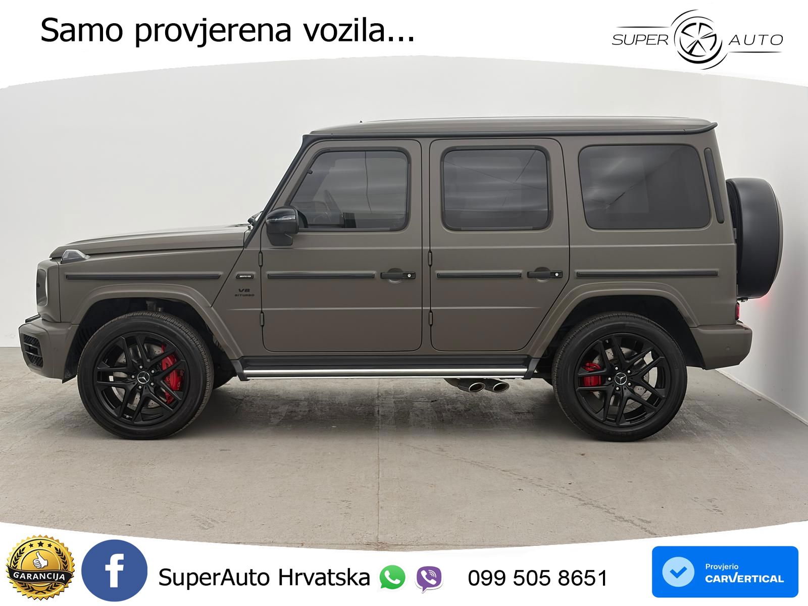 Mercedes AMG G 63 Long V8 (585 KS) 4MATIC 9G-TRONIC AMG SPEEDSHIFT PLUS LED+GR SJED+ACC