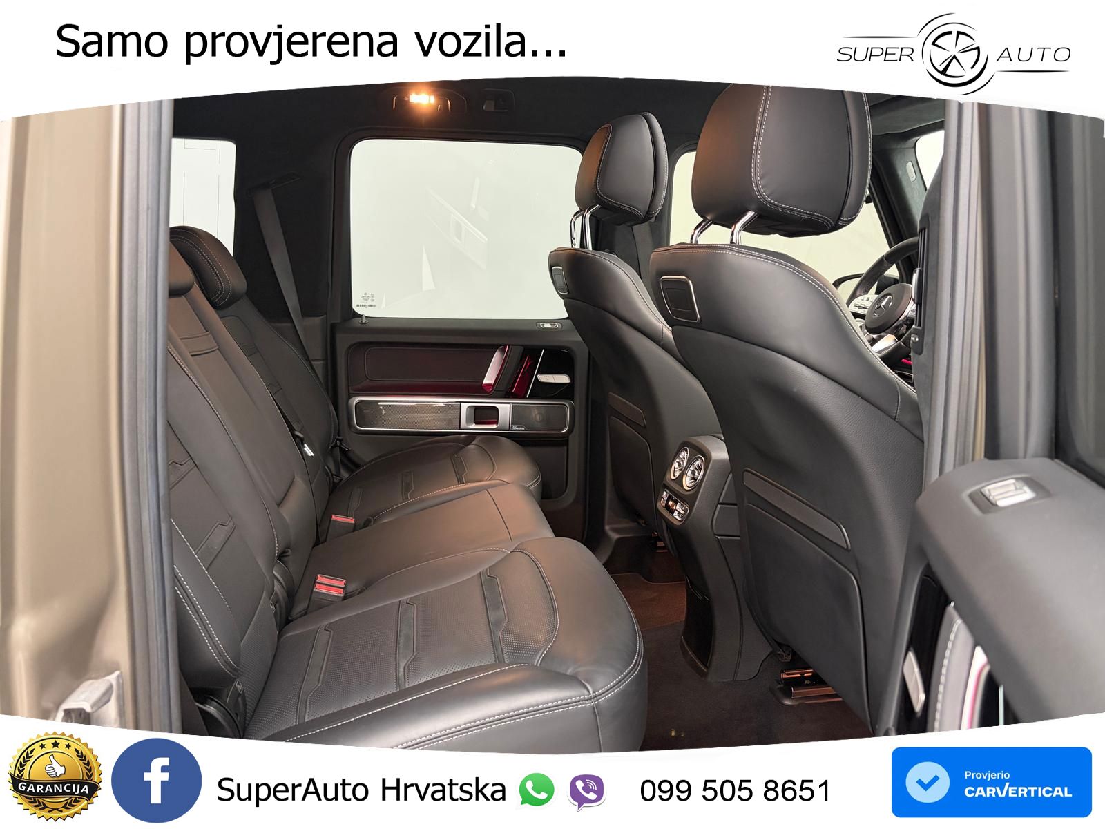 Mercedes AMG G 63 Long V8 (585 KS) 4MATIC 9G-TRONIC AMG SPEEDSHIFT PLUS LED+GR SJED+ACC