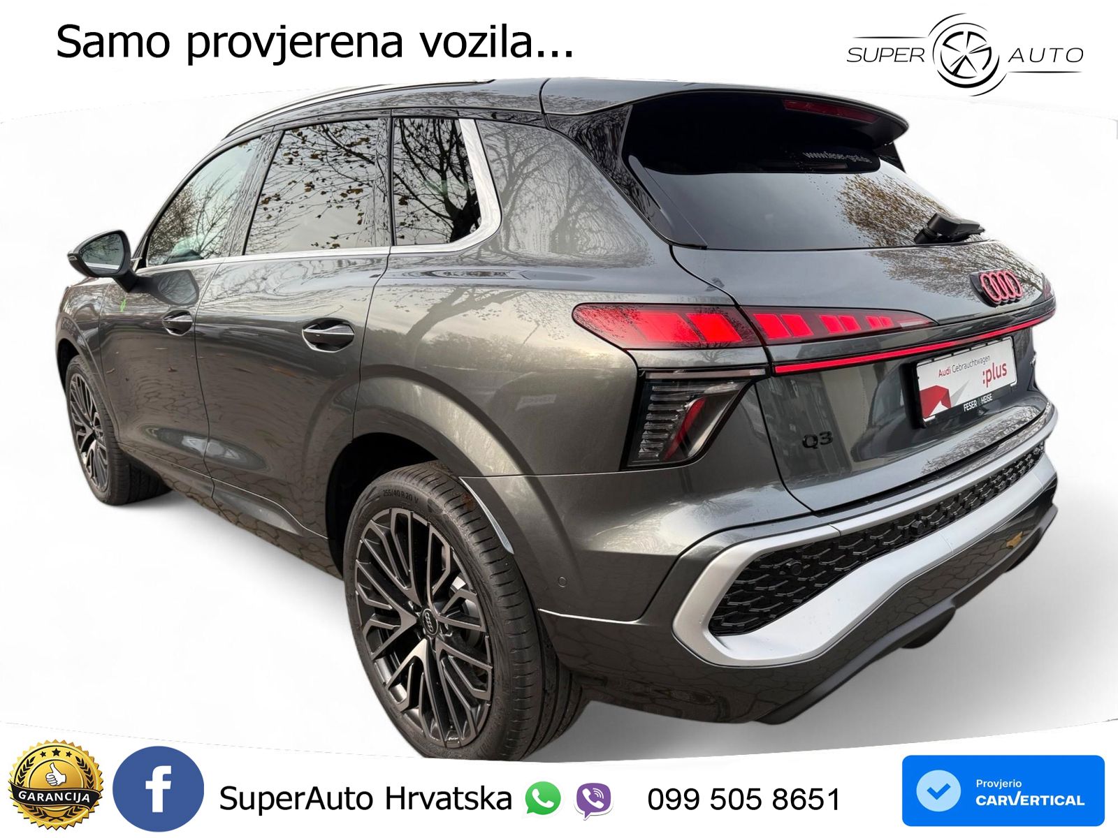 Audi Q3 2.0 TFSI (265 KS) quattro S tronic S line