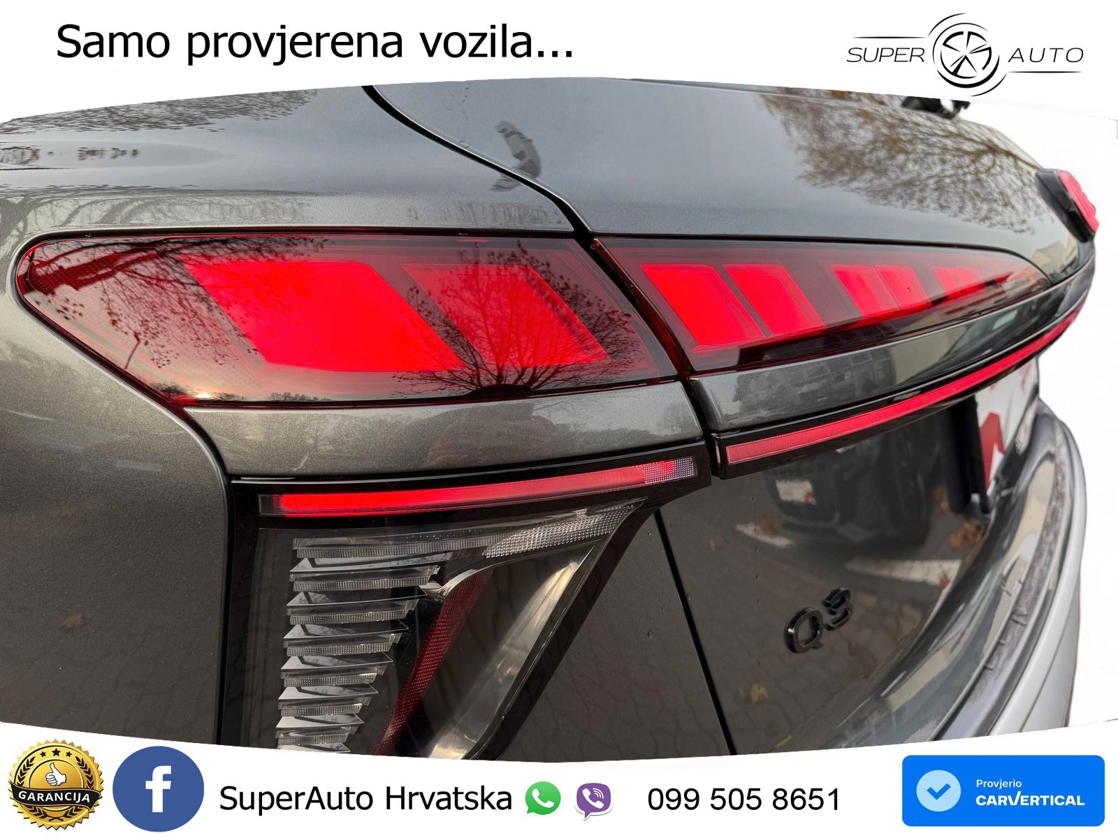 Audi Q3 2.0 TFSI (265 KS) quattro S tronic S line