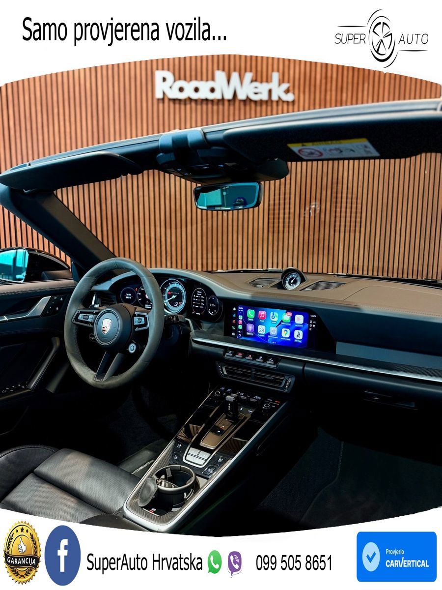 Porsche 911 Turbo S Cabriolet 3.8 (650 KS) PDK LED+GR SJED+ACC