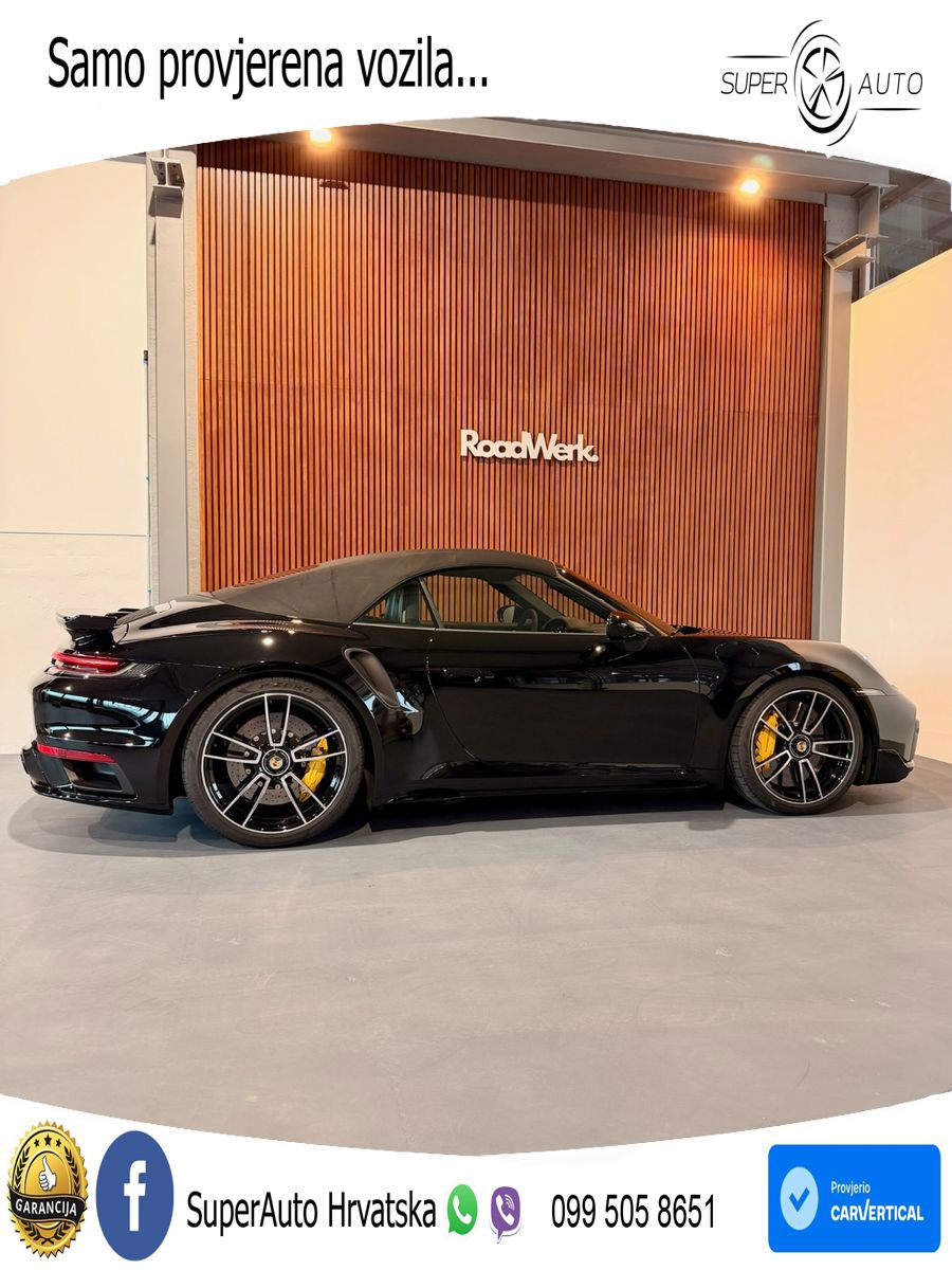 Porsche 911 Turbo S Cabriolet 3.8 (650 KS) PDK LED+GR SJED+ACC