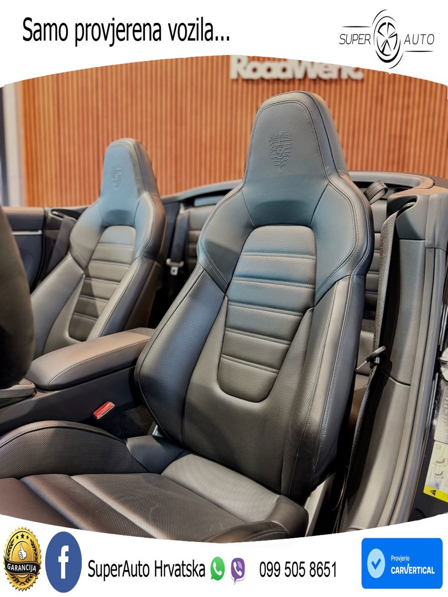 Porsche 911 Turbo S Cabriolet 3.8 (650 KS) PDK LED+GR SJED+ACC