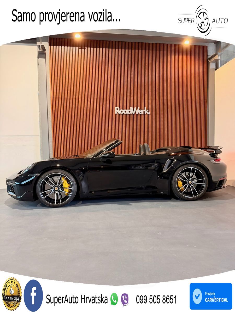 Porsche 911 Turbo S Cabriolet 3.8 (650 KS) PDK LED+GR SJED+ACC