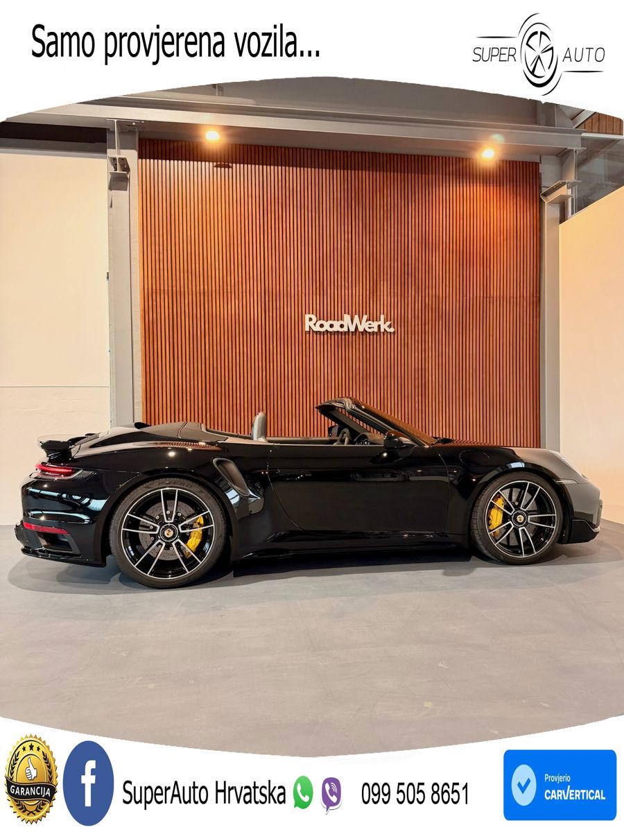 Porsche 911 Turbo S Cabriolet 3.8 (650 KS) PDK LED+GR SJED+ACC