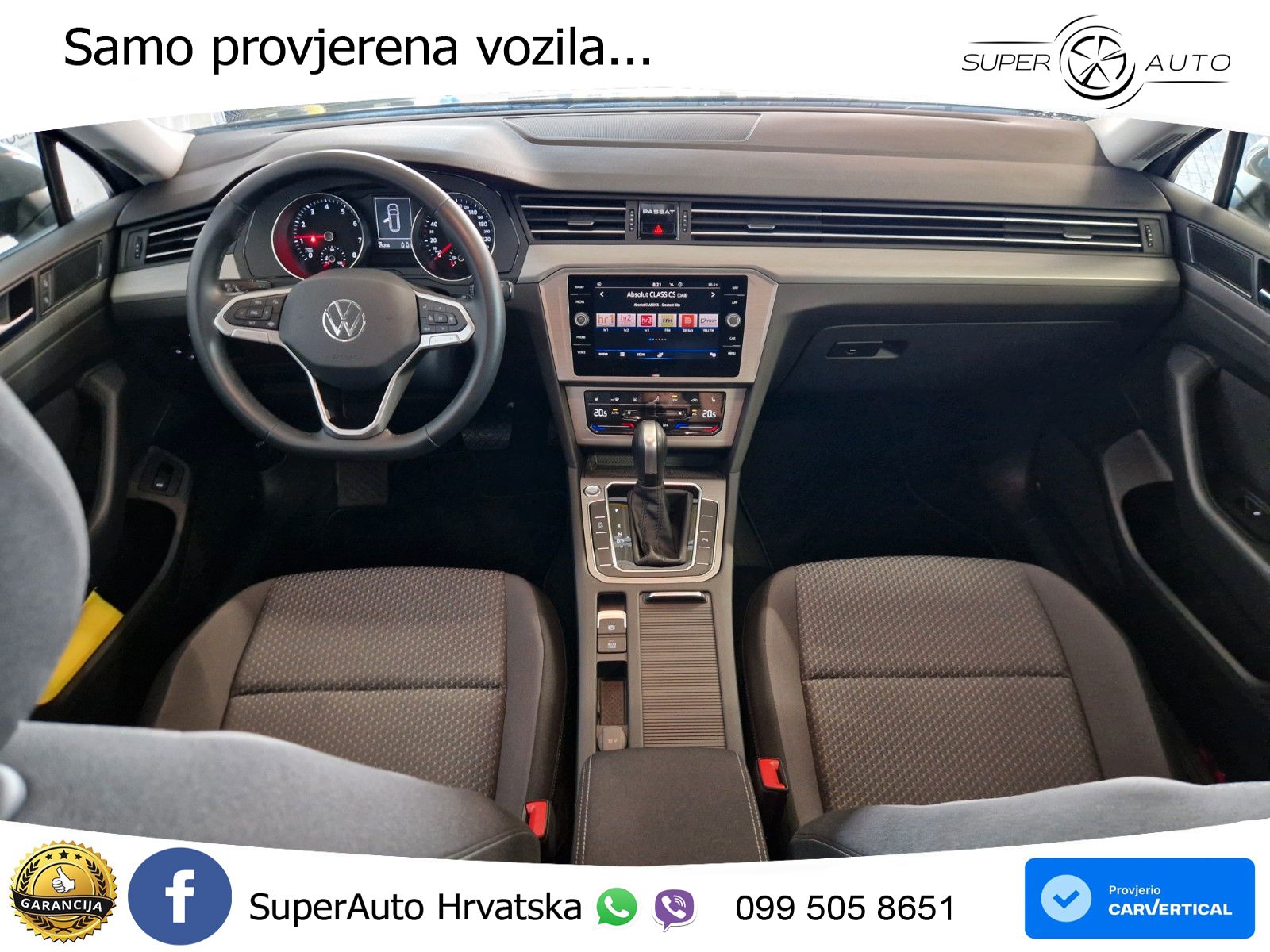 Volkswagen Passat Variant 1.5 TSI (150 KS) DSG ACT LED+GR SJED+ACC