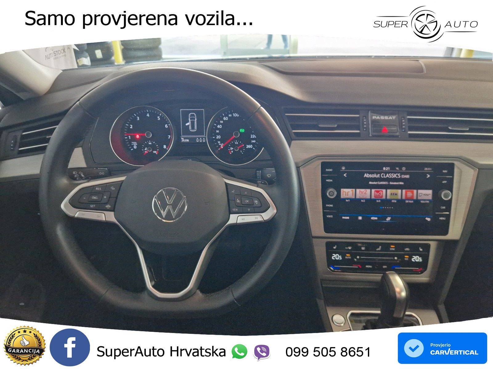 Volkswagen Passat Variant 1.5 TSI (150 KS) DSG ACT LED+GR SJED+ACC