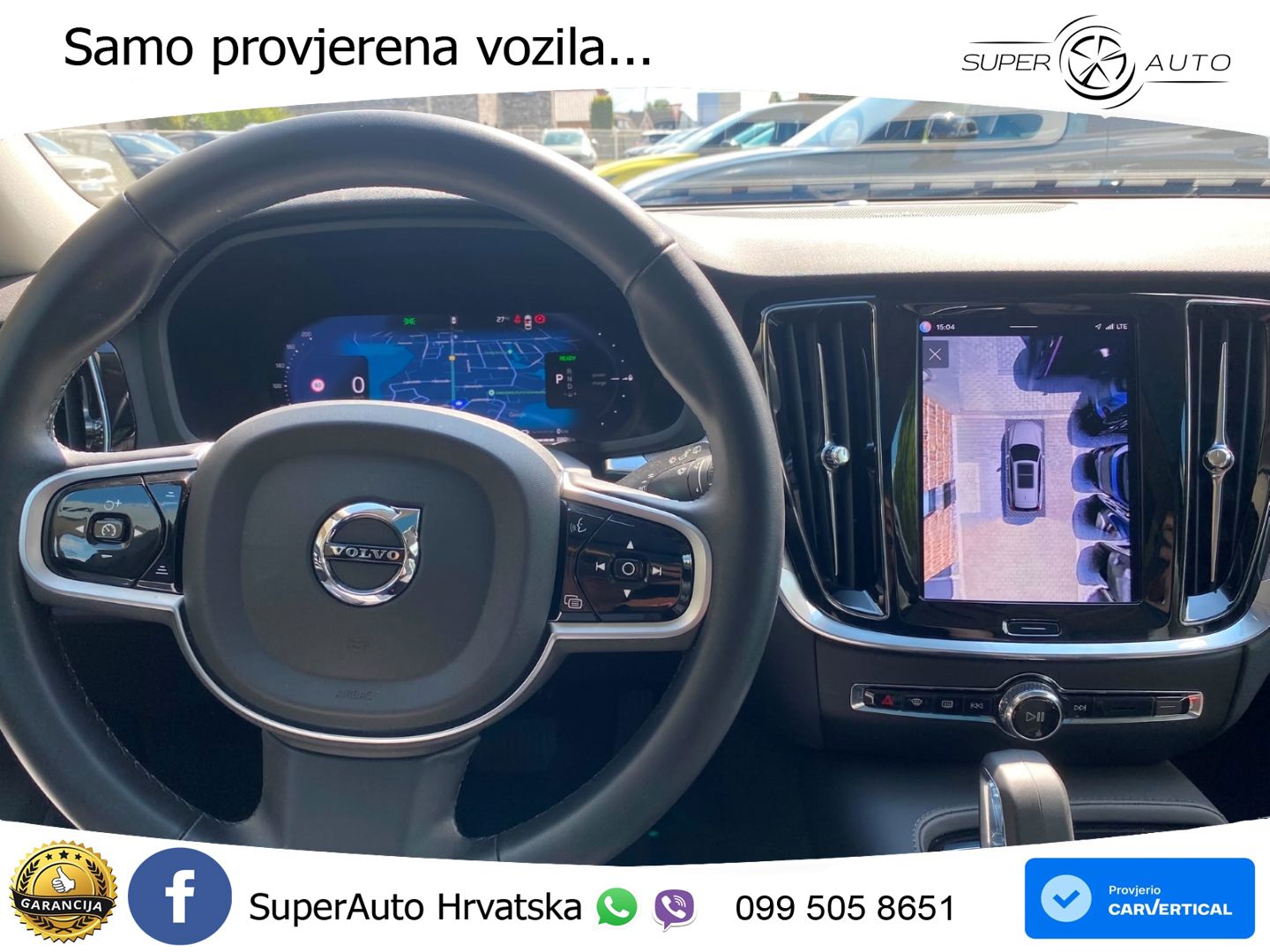 Volvo V60 2.0 T6 AWD Geartronic ACC+GR SJED+360+PANO