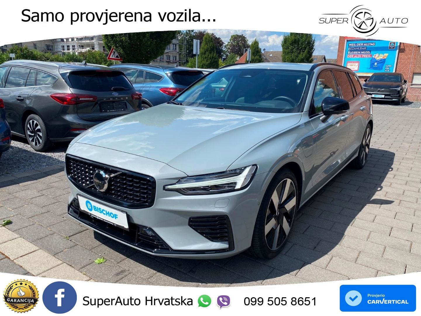 Volvo V60 2.0 T6 AWD Geartronic ACC+GR SJED+360+PANO