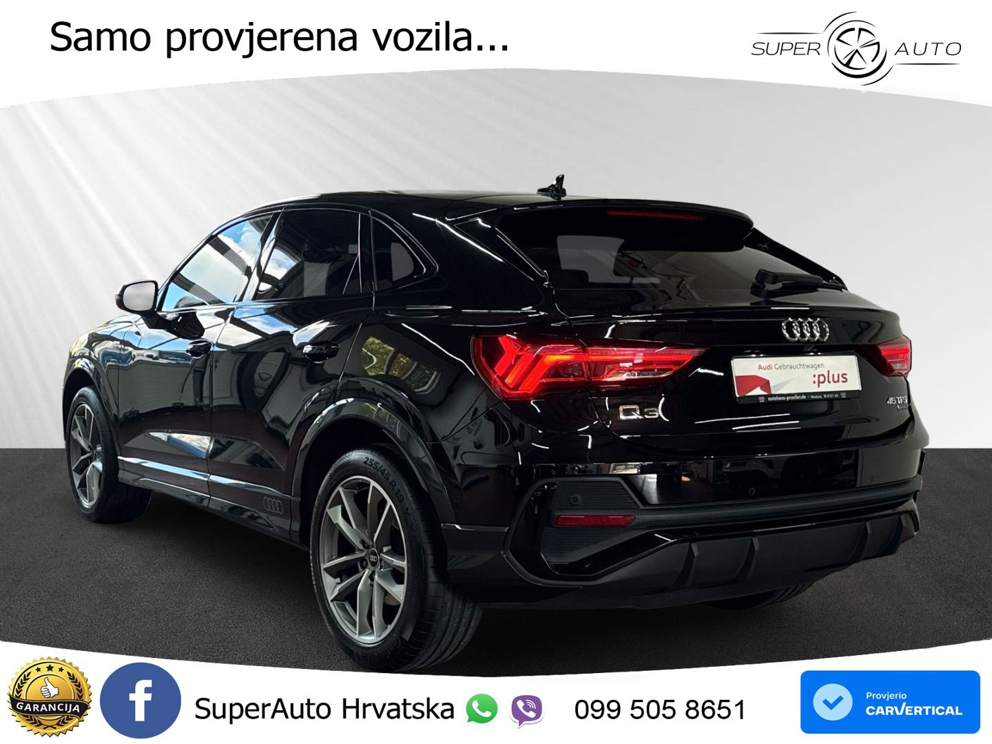 Audi Q3 Sportback 45 TFSI (245 KS) quattro S tronic S line