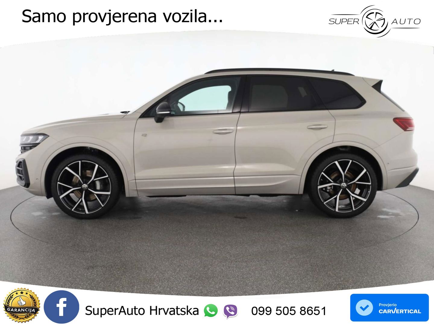 Volkswagen Touareg 3.0 V6 TDI (286 KS) 4MOTION Tiptronic ZRAČNI+ACC+GR SJED+KAM+PANO