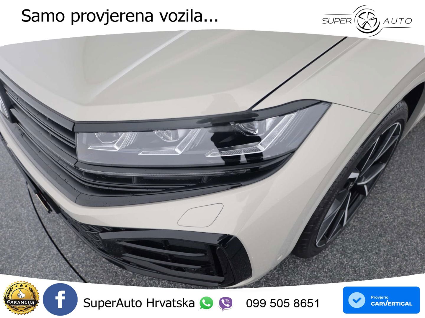 Volkswagen Touareg 3.0 V6 TDI (286 KS) 4MOTION Tiptronic ZRAČNI+ACC+GR SJED+KAM+PANO