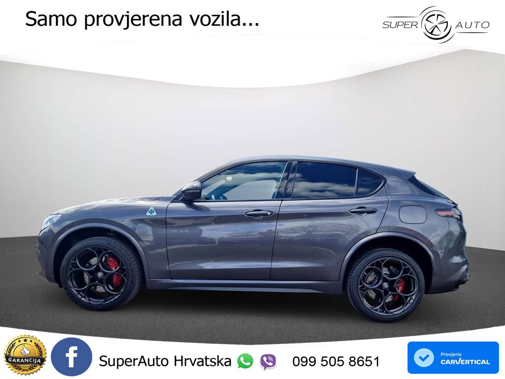 Alfa Romeo Stelvio Quadrifoglio 2.9 V6 Bi-Turbo (520 KS) Q4 Automatic LED+GR SJED+ACC