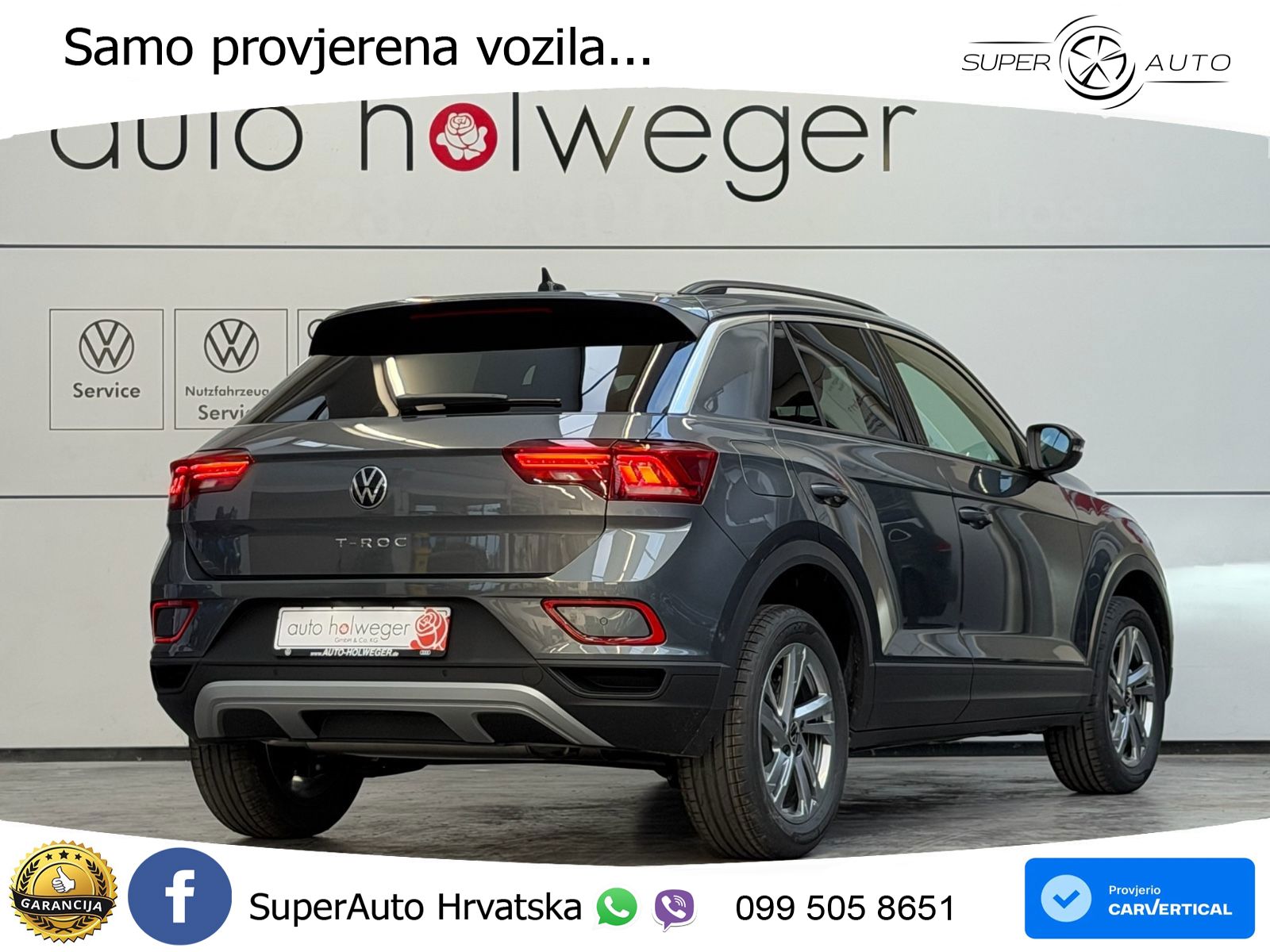 Volkswagen T-Roc 1.5 TSI (150 KS) DSG LED+GR SJED+ACC