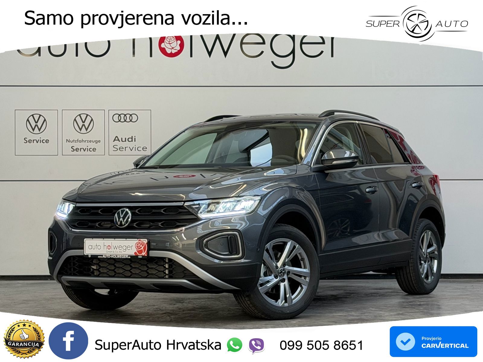 Volkswagen T-Roc 1.5 TSI (150 KS) DSG LED+GR SJED+ACC