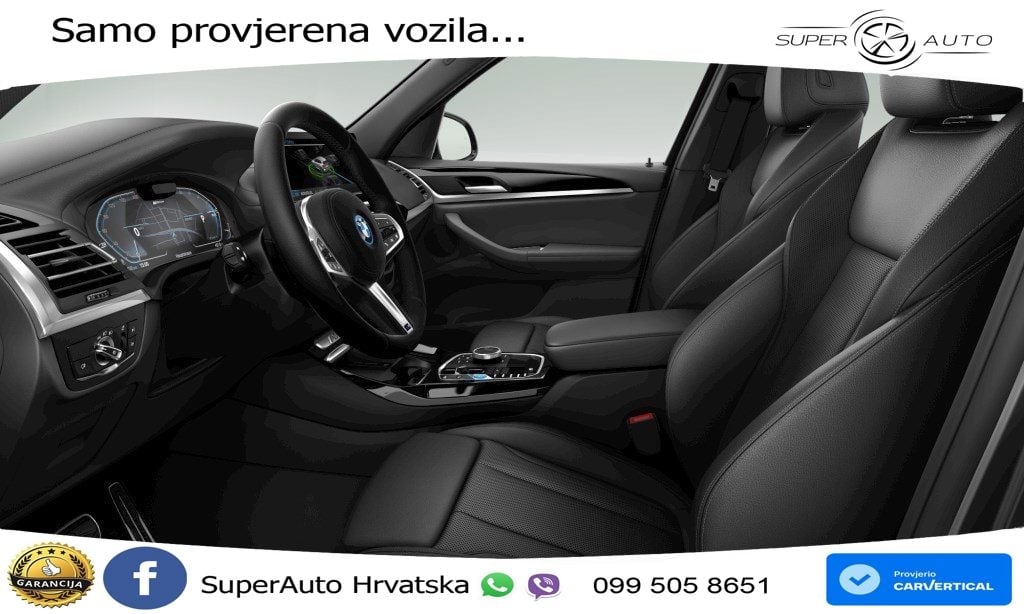 BMW iX3 80 kWh (286 KS) M Sport LED+GR SJED+ACC