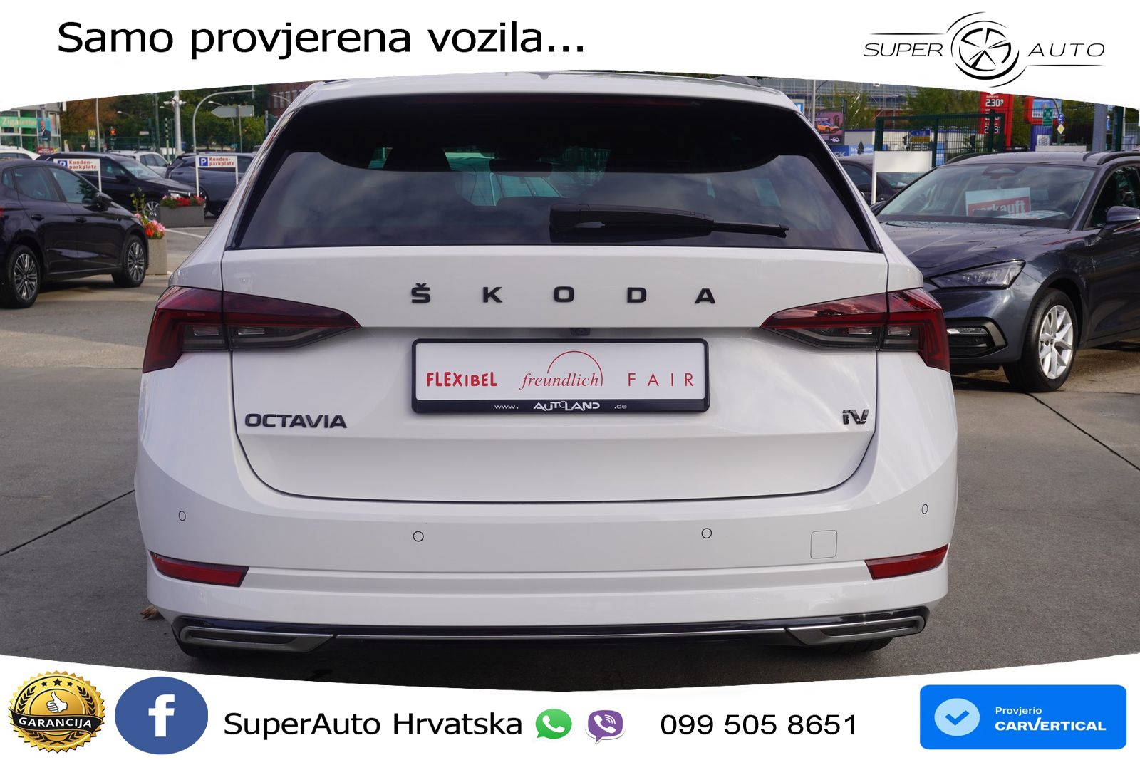 Škoda Octavia Combi iV 1.4 TSI (204 KS) DSG SportLine LED+GR SJED+ACC