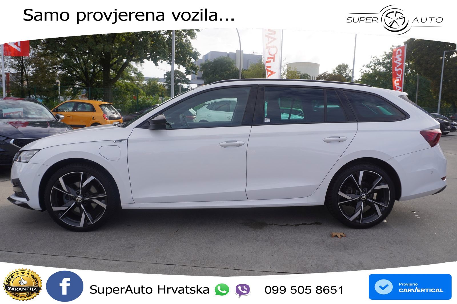 Škoda Octavia Combi iV 1.4 TSI (204 KS) DSG SportLine LED+GR SJED+ACC