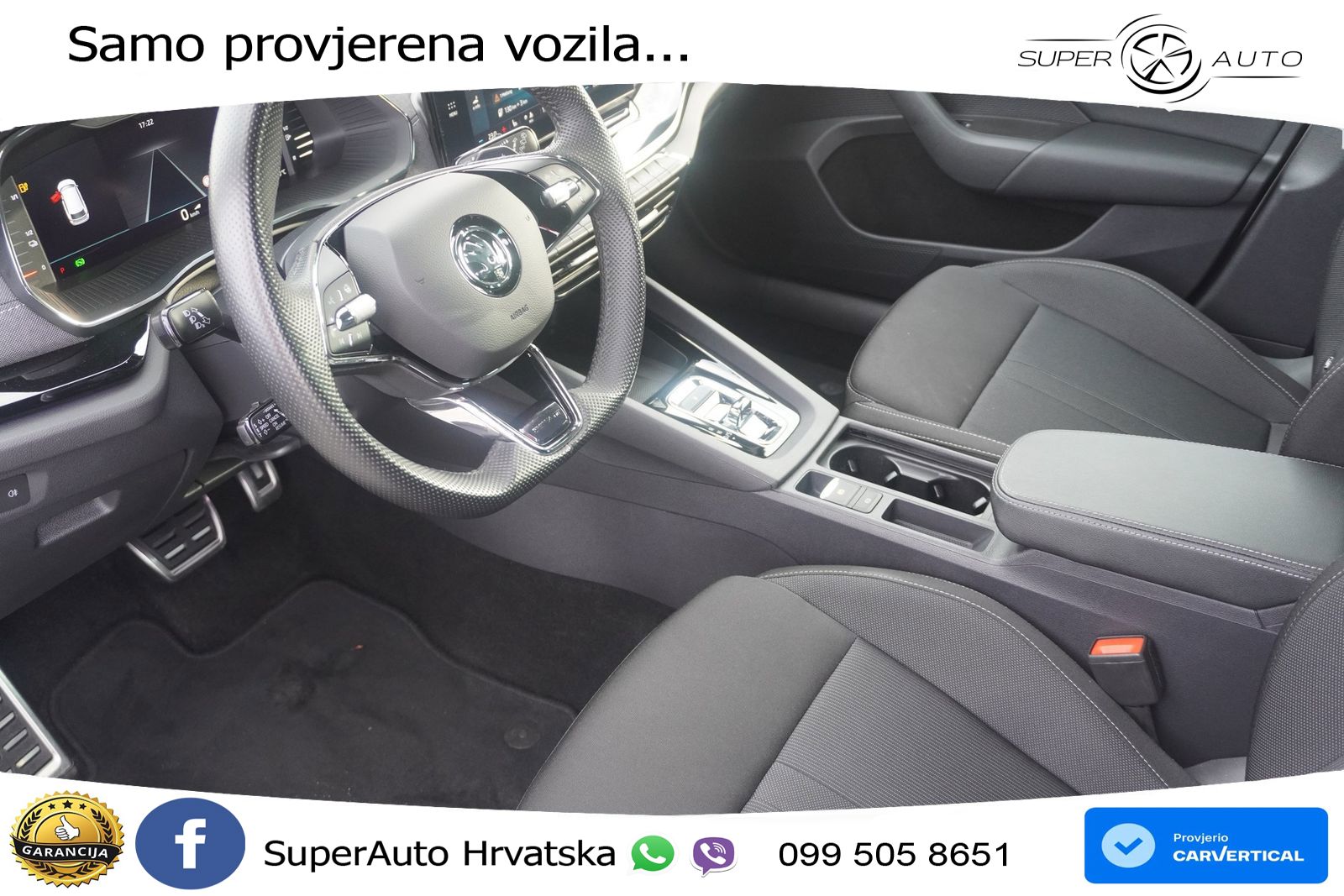Škoda Octavia Combi iV 1.4 TSI (204 KS) DSG SportLine LED+GR SJED+ACC