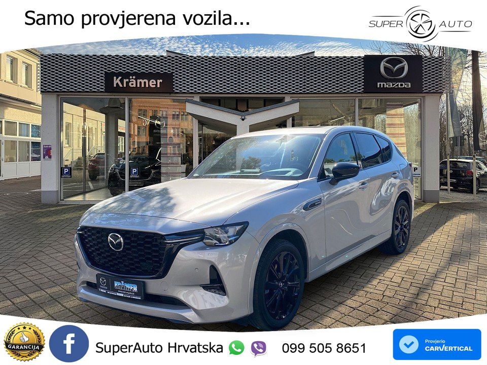 Mazda CX-60 3.3 e-Skyactiv D (254 KS) AWD Automatic MATRIX+GR SJED+KAM
