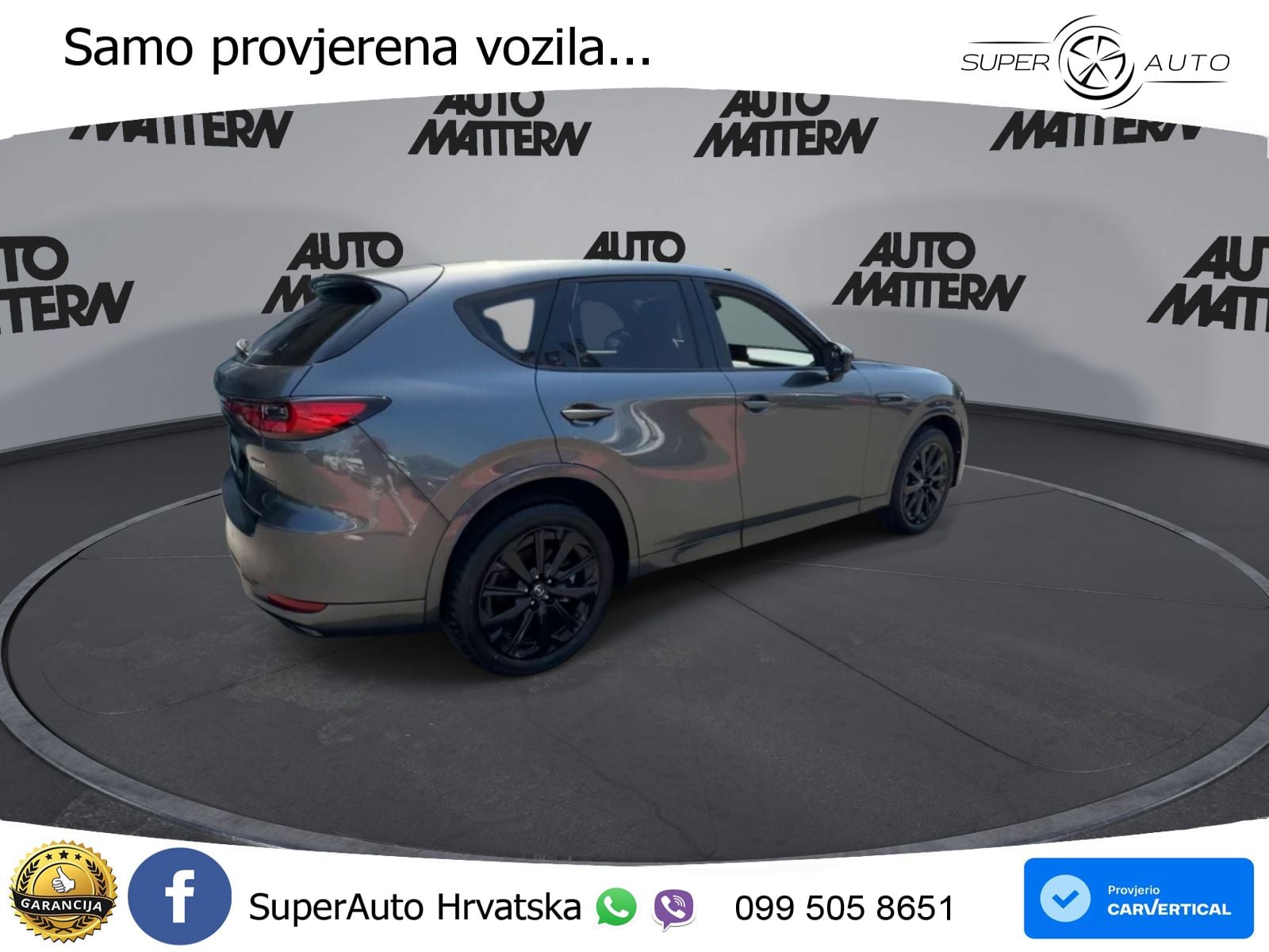Mazda CX-60 3.3 e-Skyactiv D (254 KS) AWD Automatic LED+GR SJED+ACC