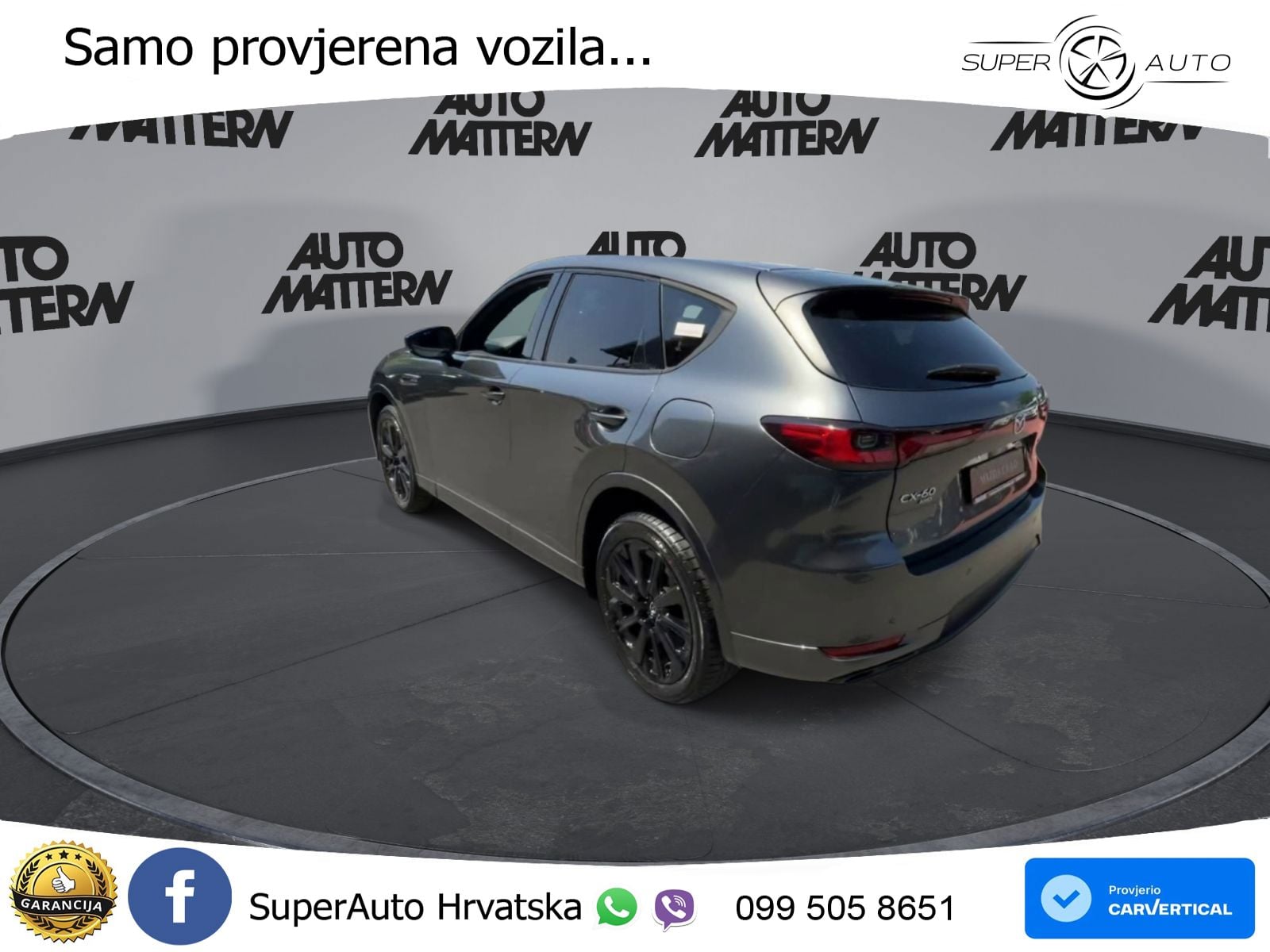 Mazda CX-60 3.3 e-Skyactiv D (254 KS) AWD Automatic LED+GR SJED+ACC