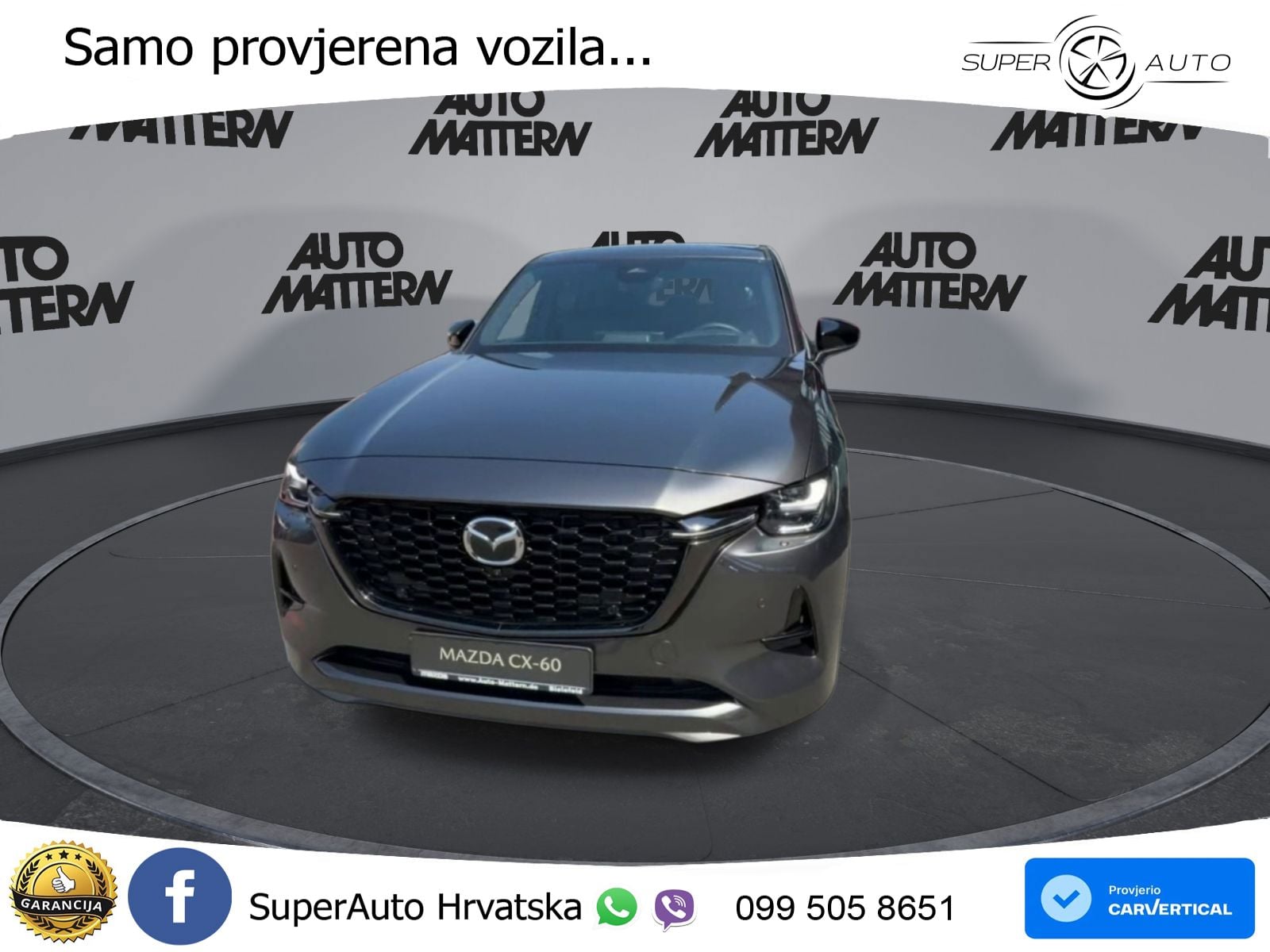 Mazda CX-60 3.3 e-Skyactiv D (254 KS) AWD Automatic LED+GR SJED+ACC