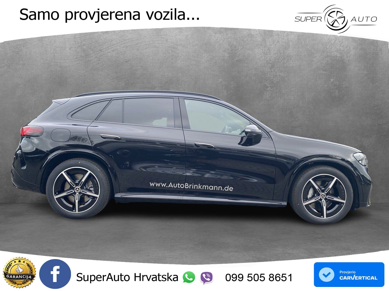 Mercedes GLC 400 94 kWh (489 KS) 4MATIC EQ Technology AMG ZRAČNI+ACC+GR SJED+KAM+PANO