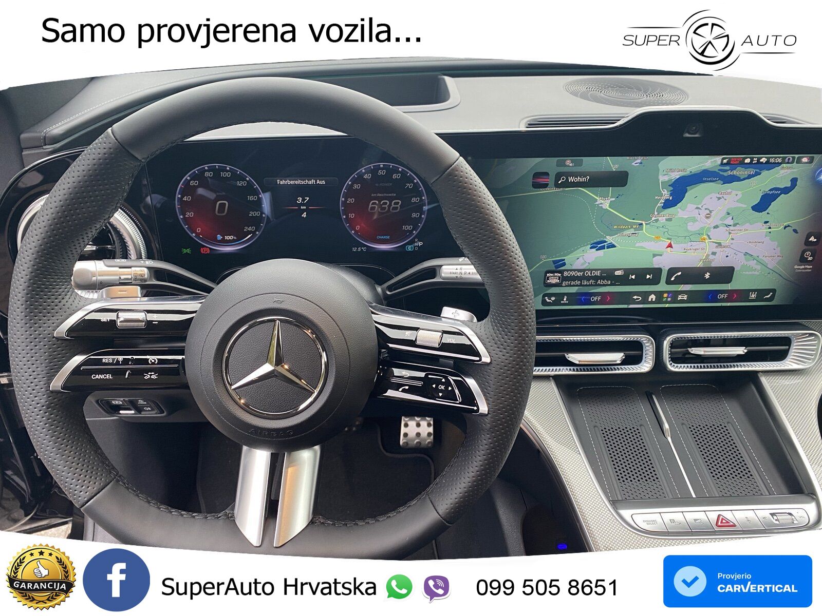 Mercedes GLC 400 94 kWh (489 KS) 4MATIC EQ Technology AMG ZRAČNI+ACC+GR SJED+KAM+PANO