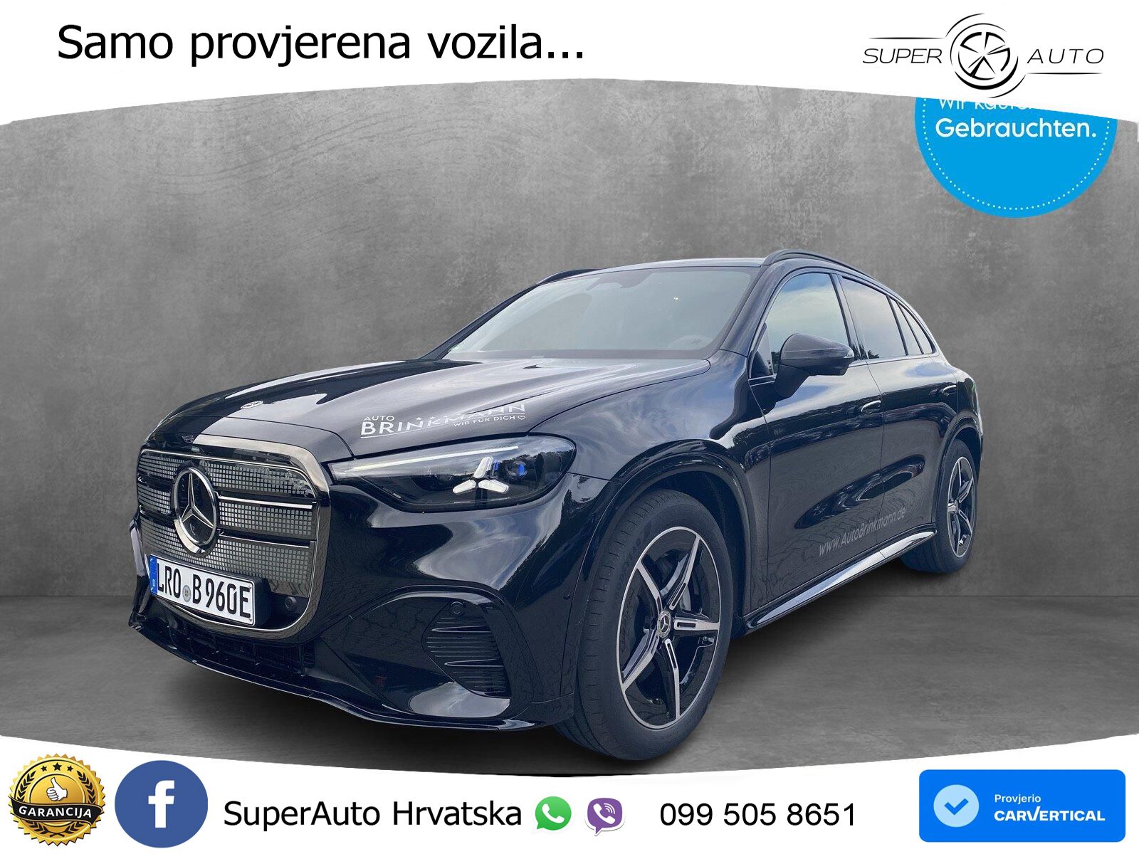Mercedes GLC 400 94 kWh (489 KS) 4MATIC EQ Technology AMG ZRAČNI+ACC+GR SJED+KAM+PANO
