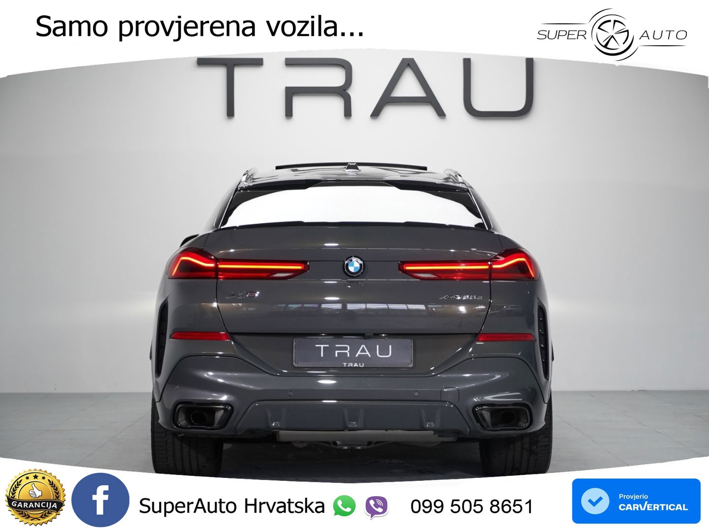 BMW X6 30d (298 KS) xDrive Steptronic M Sport LED+GR SJED+ACC