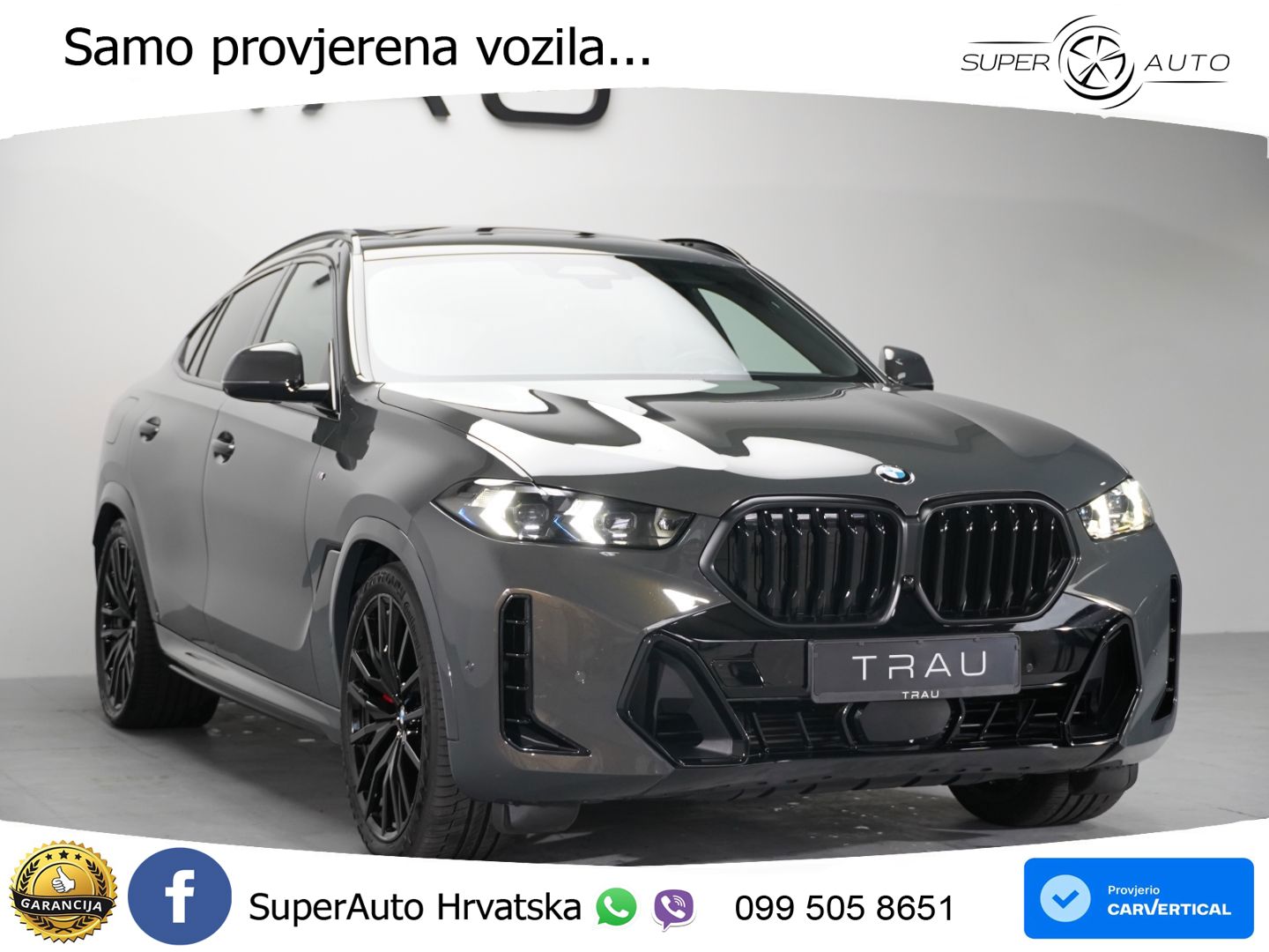 BMW X6 30d (298 KS) xDrive Steptronic M Sport LED+GR SJED+ACC