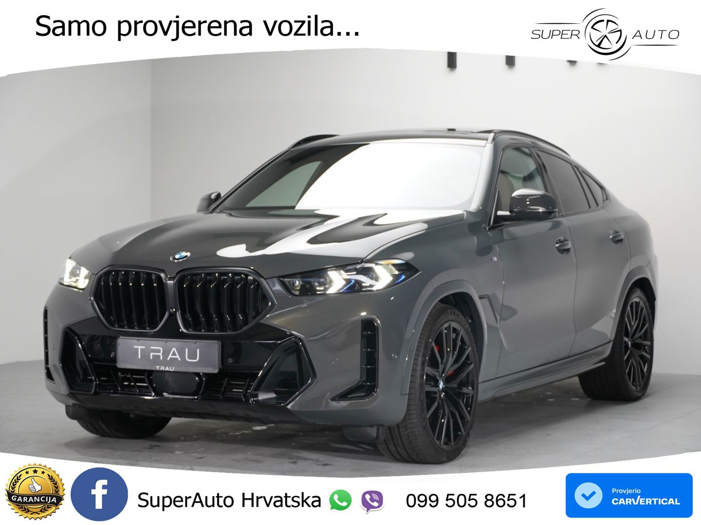 BMW X6 30d (298 KS) xDrive Steptronic M Sport LED+GR SJED+ACC