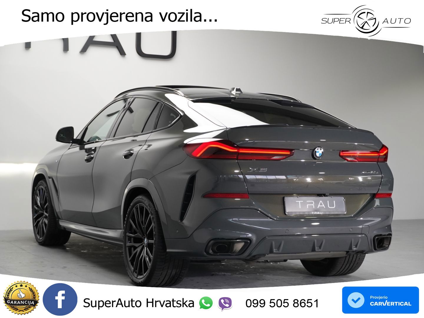 BMW X6 30d (298 KS) xDrive Steptronic M Sport LED+GR SJED+ACC