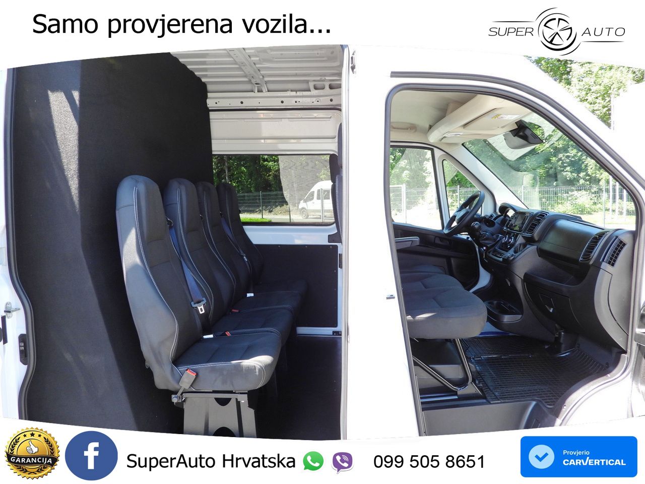 Citroën JUMPER KASTENWAGEN DOPPELKABINE 7 SITZE TEMPOMAT 140 KS