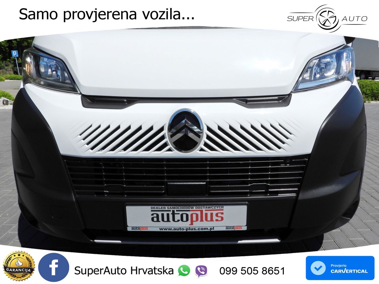 Citroën JUMPER KASTENWAGEN DOPPELKABINE 7 SITZE TEMPOMAT 140 KS