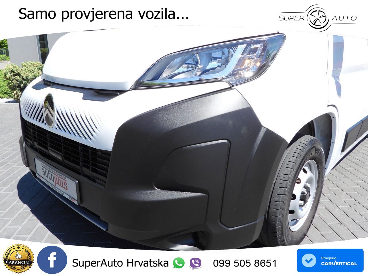 Citroën JUMPER KASTENWAGEN DOPPELKABINE 7 SITZE TEMPOMAT 140 KS